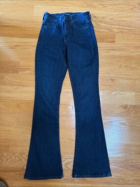 Banana Republic Dark Blue Flare Jeans